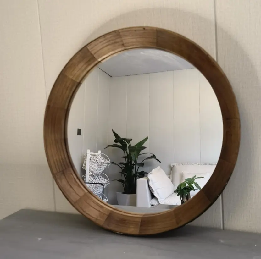 Wood Frame Mirror thumbnail 3